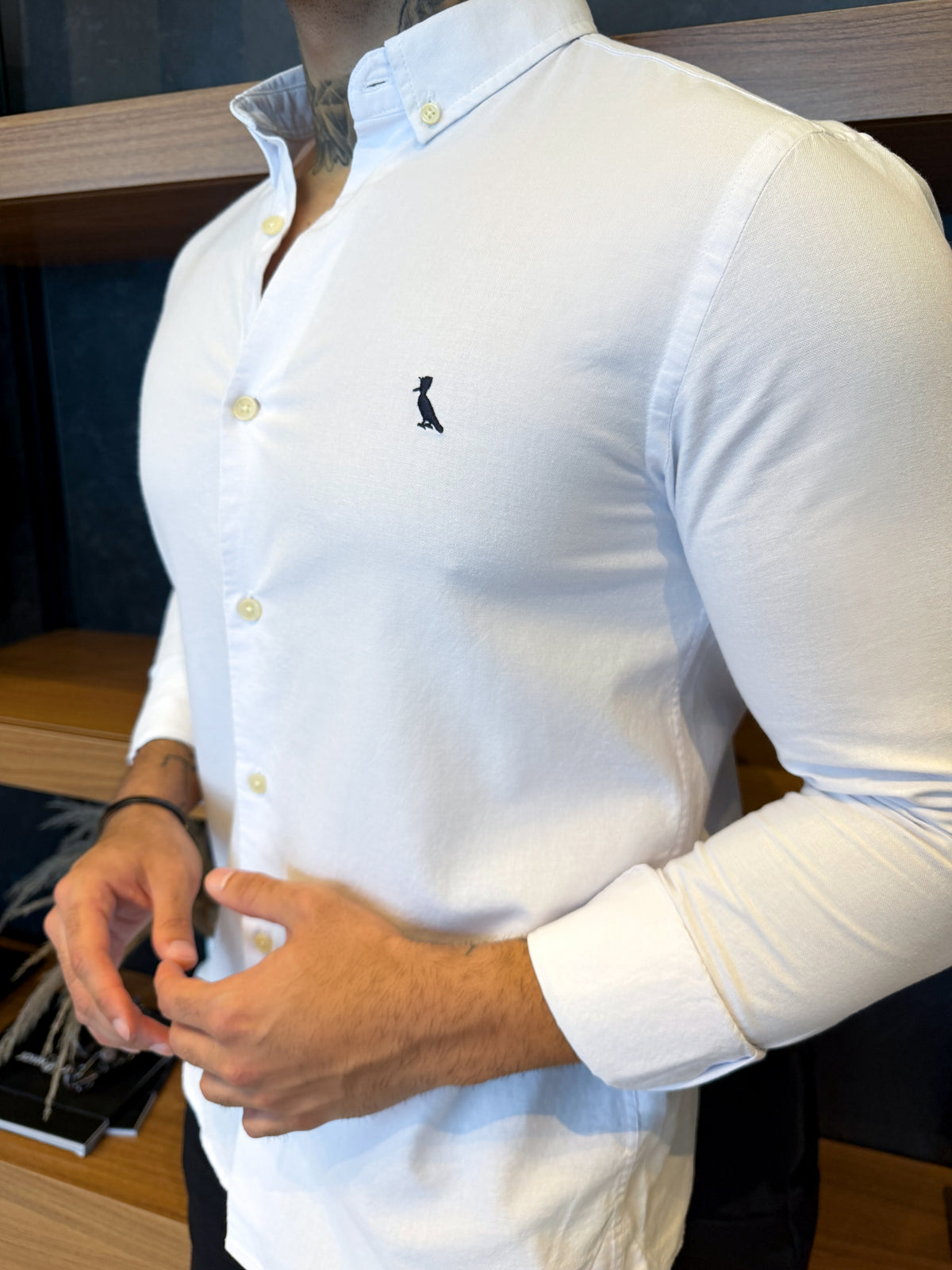 Camisa Reserva Oxford - Branca