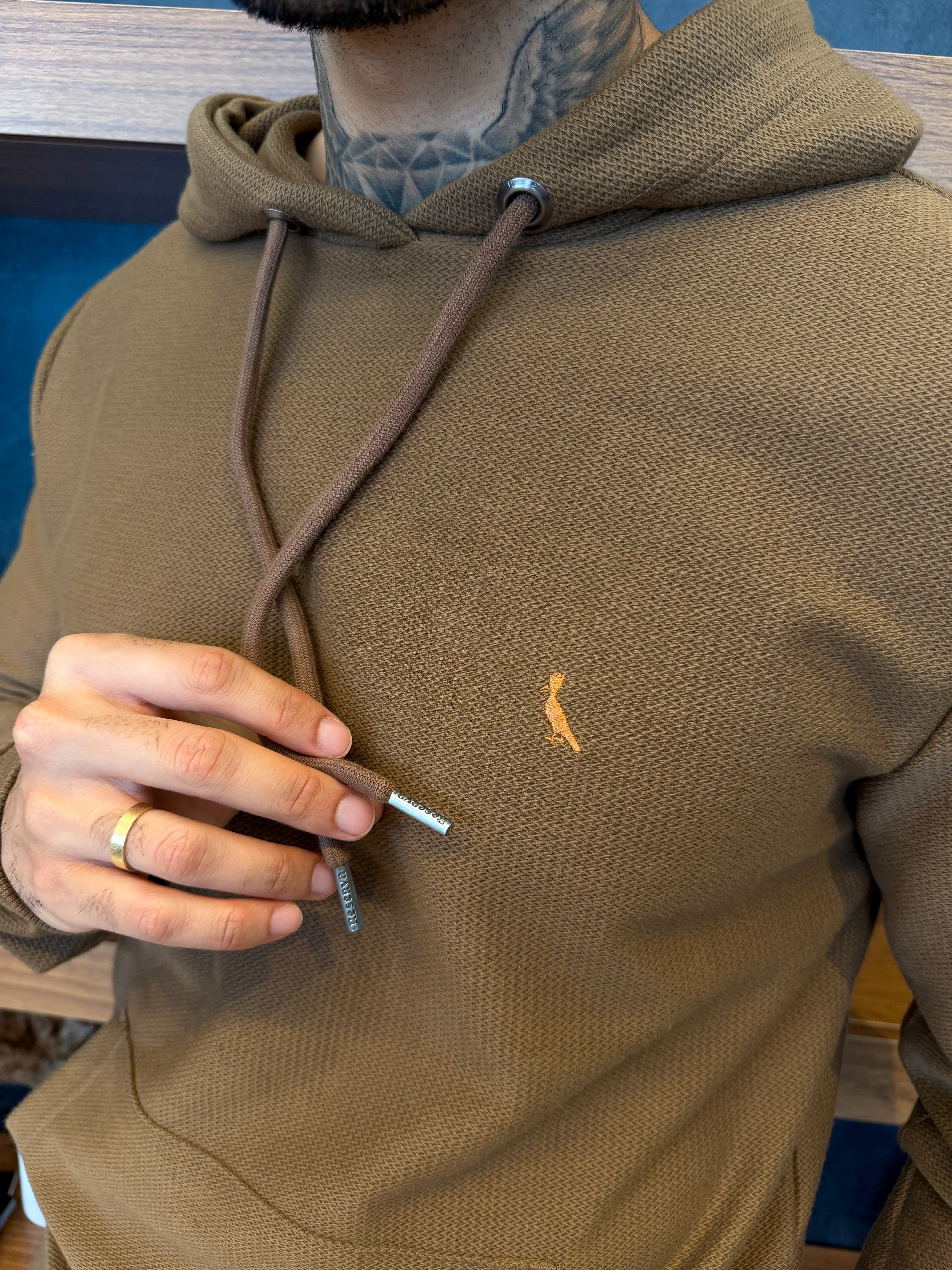 Casaco Reserva Hoodie Jalapão - Caramelo