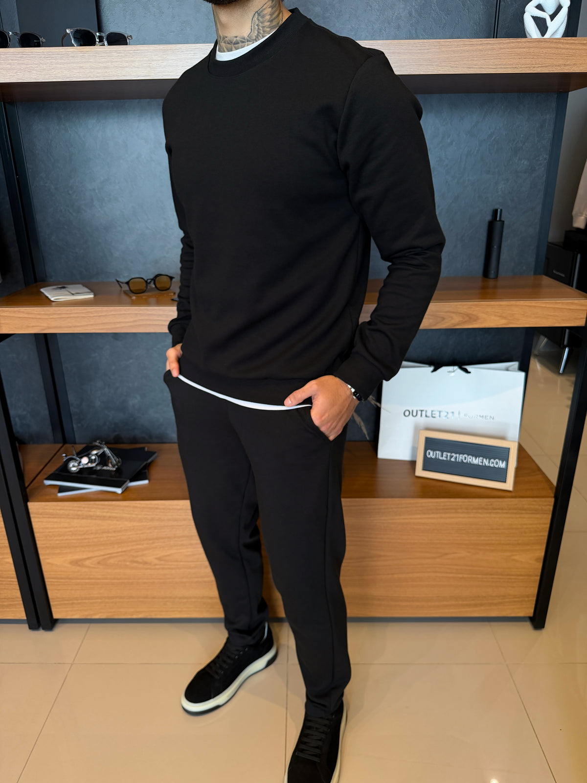 Calça Brooklyn Cotton Comfort - Preta