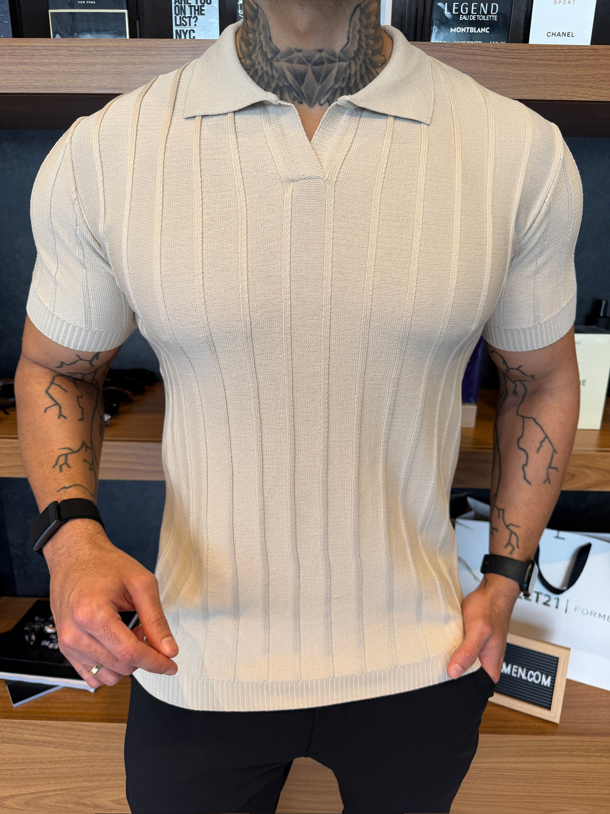 Polo Porto Tricot - Bege