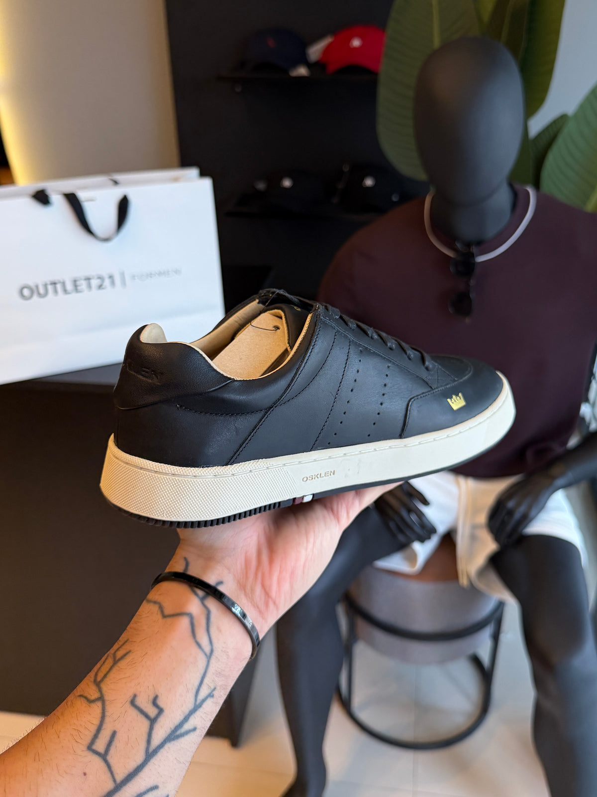 Tênis Osklen Soho Couro Preto