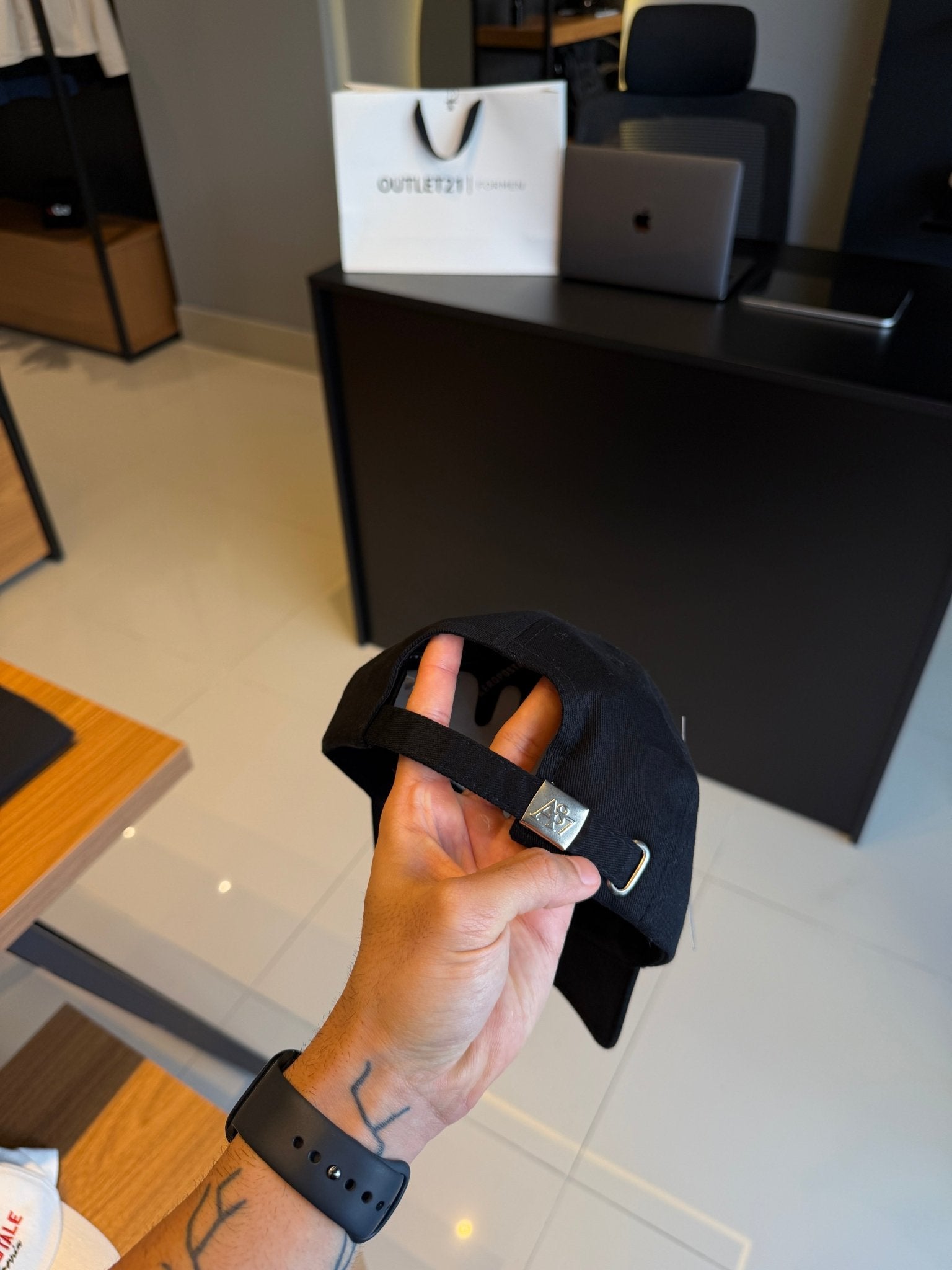 Boné Aeropostale A87 - Preto