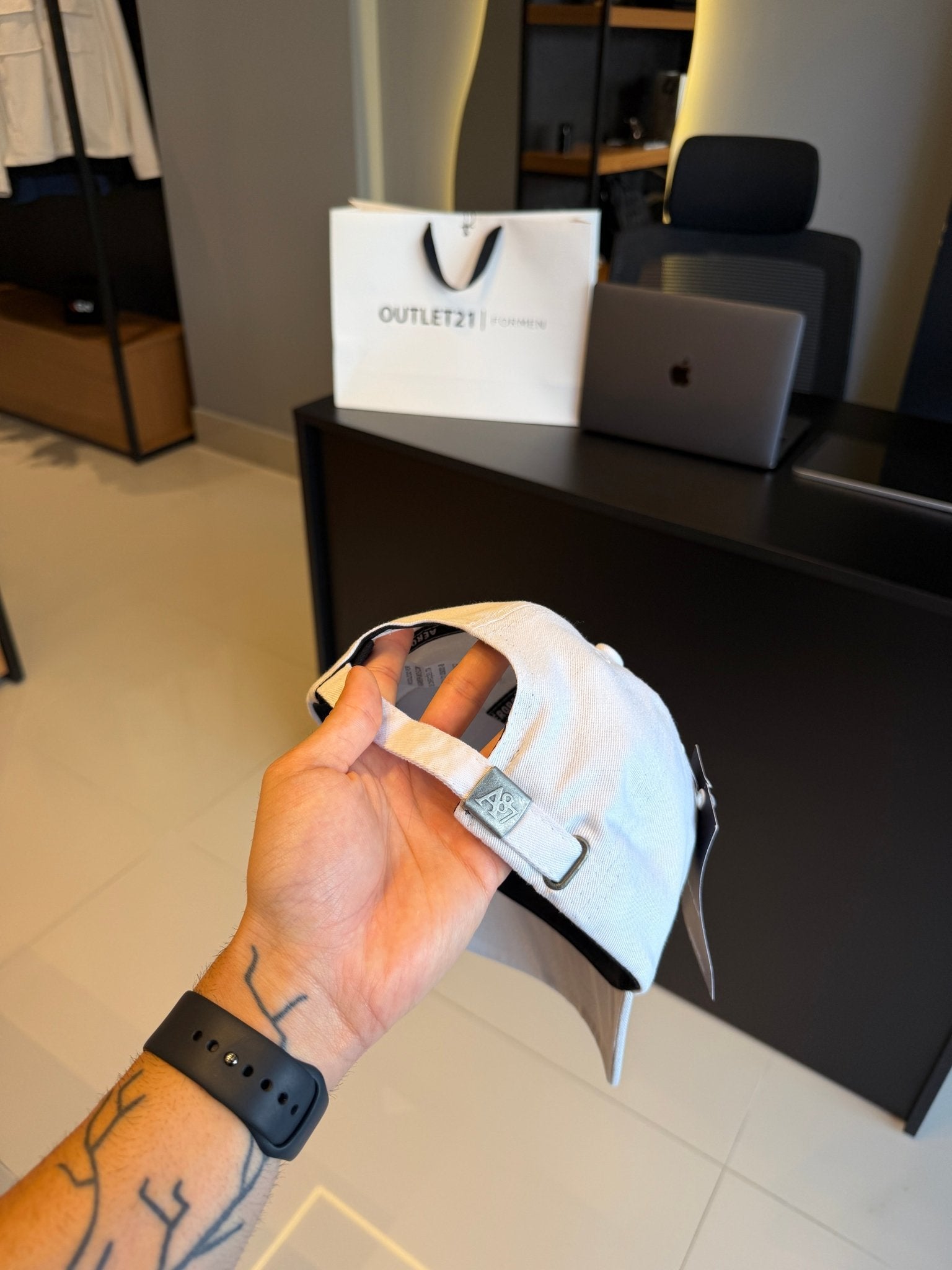 Boné Aeropostale NY 1987 - Off White