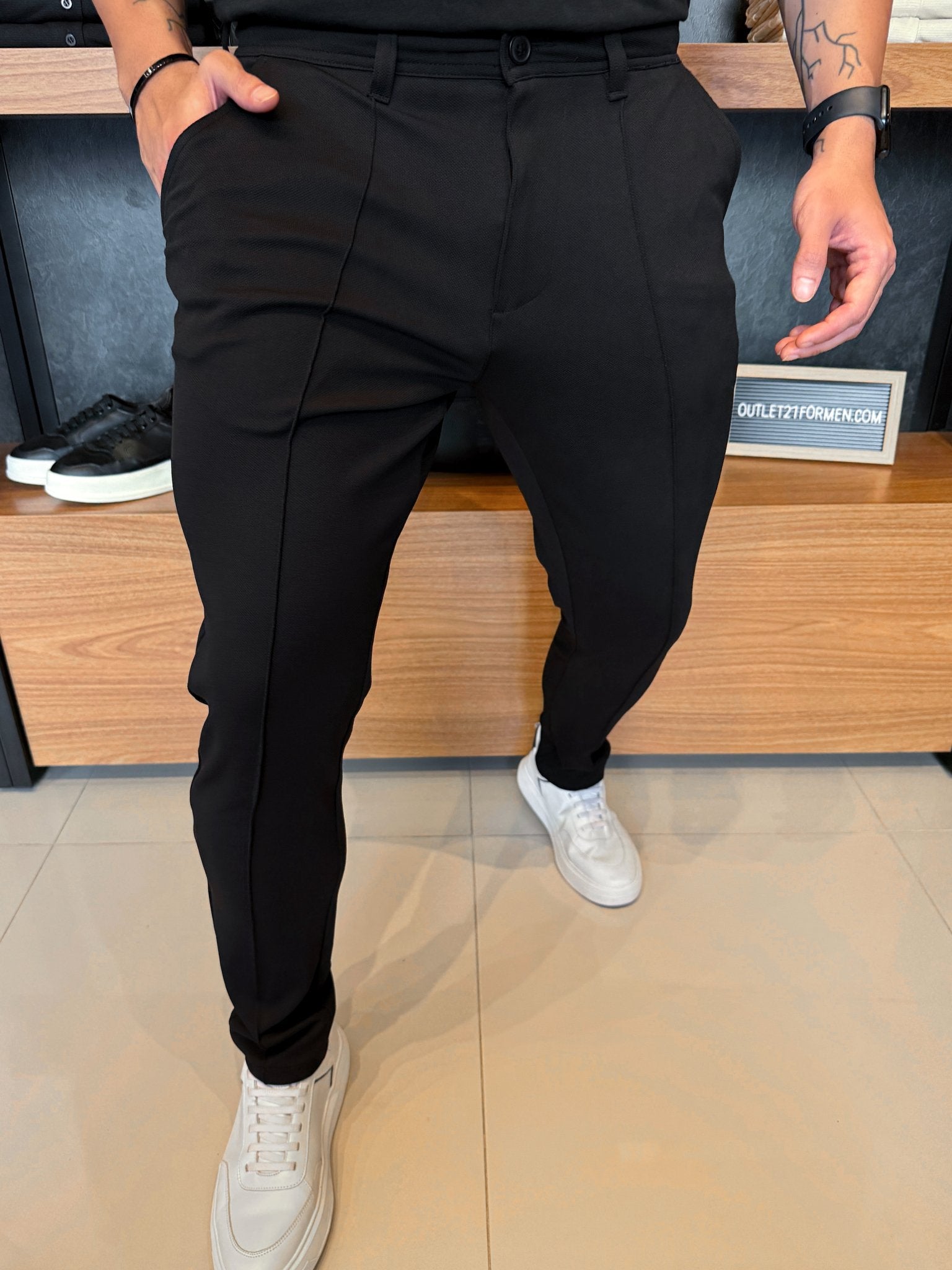 Calça Alfaiataria Siena - Preta