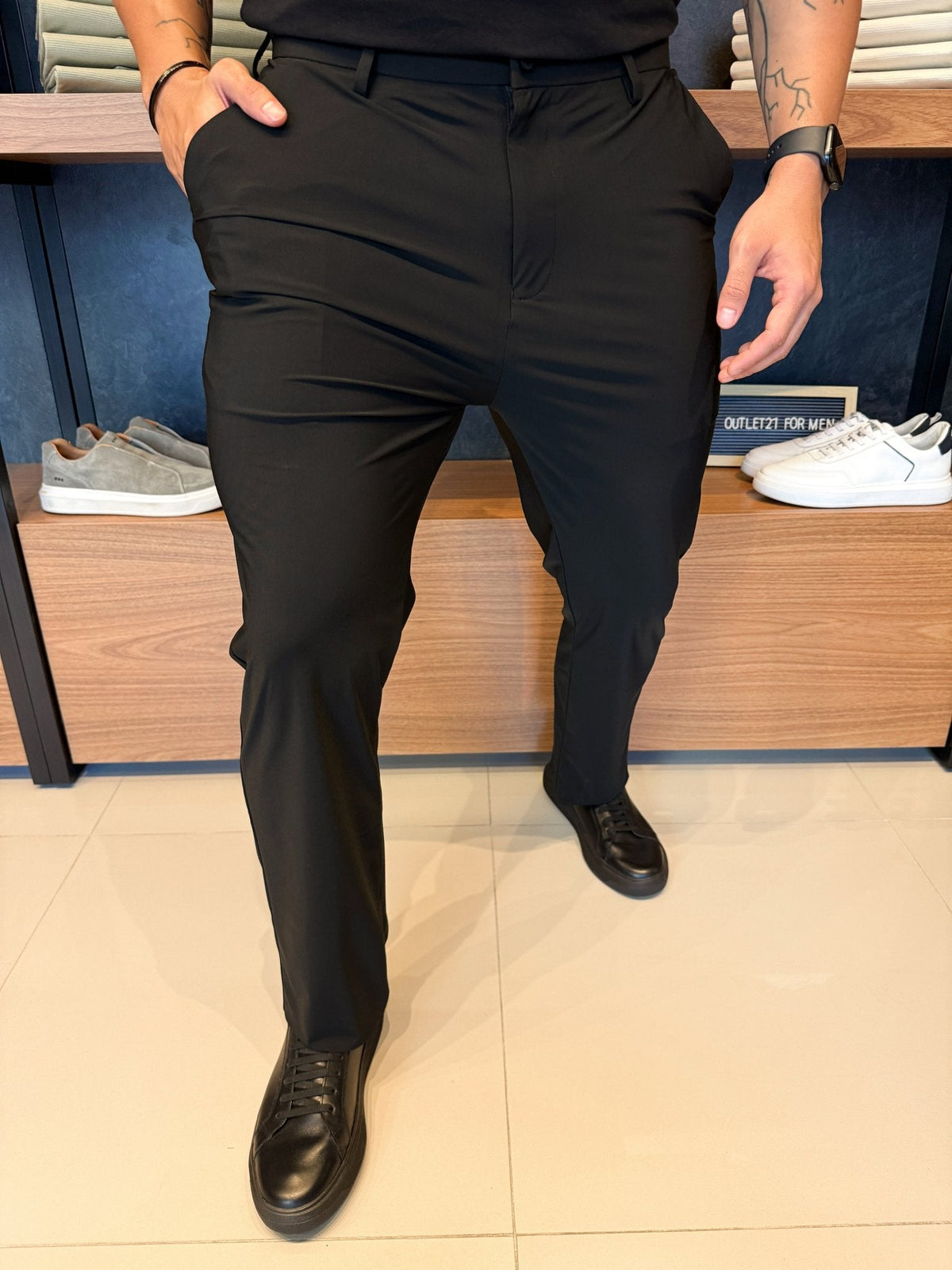 Calça Alfaitaria Tech - Preta