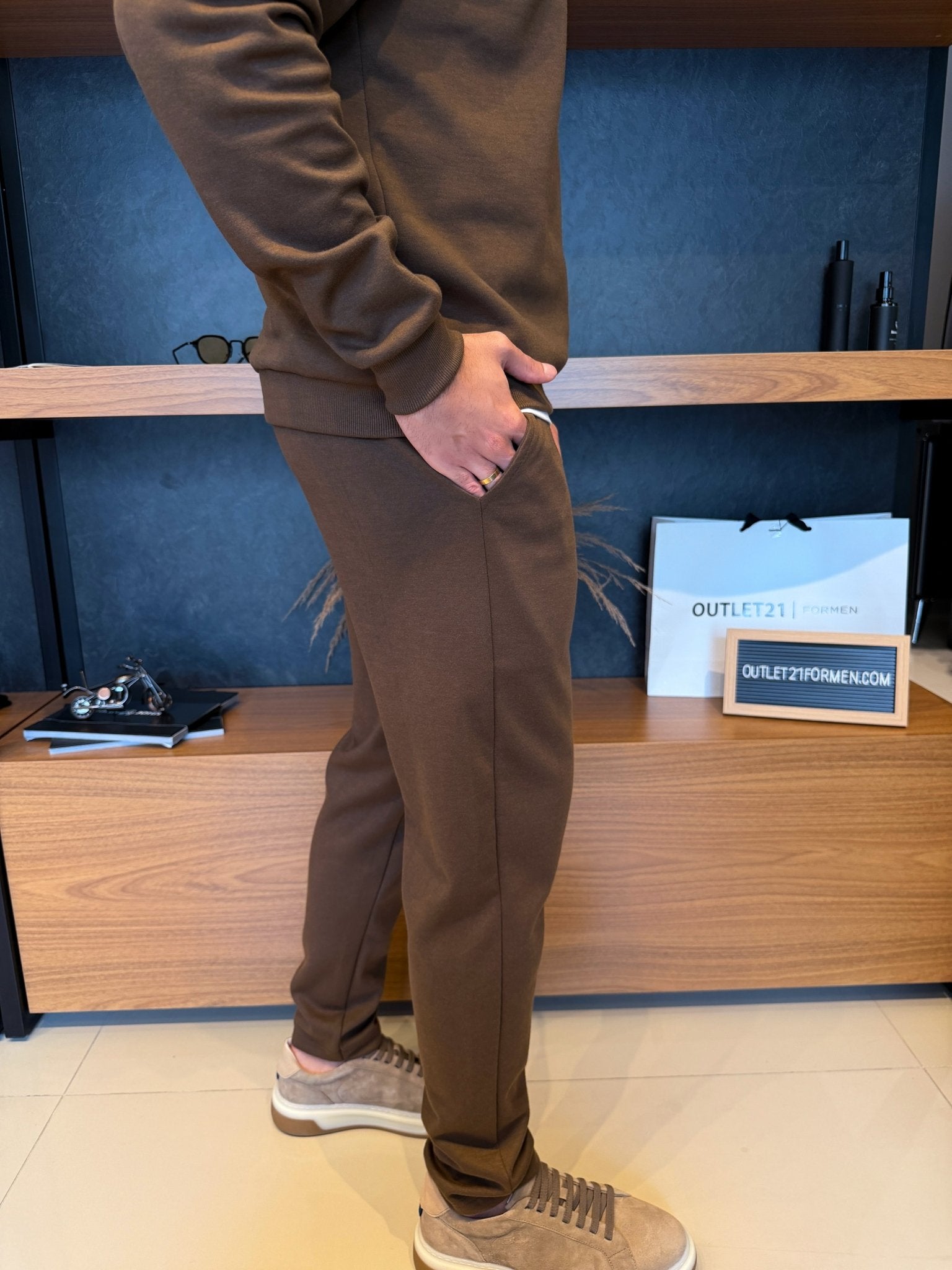 Calça Brooklyn Cotton Comfort - Marrom