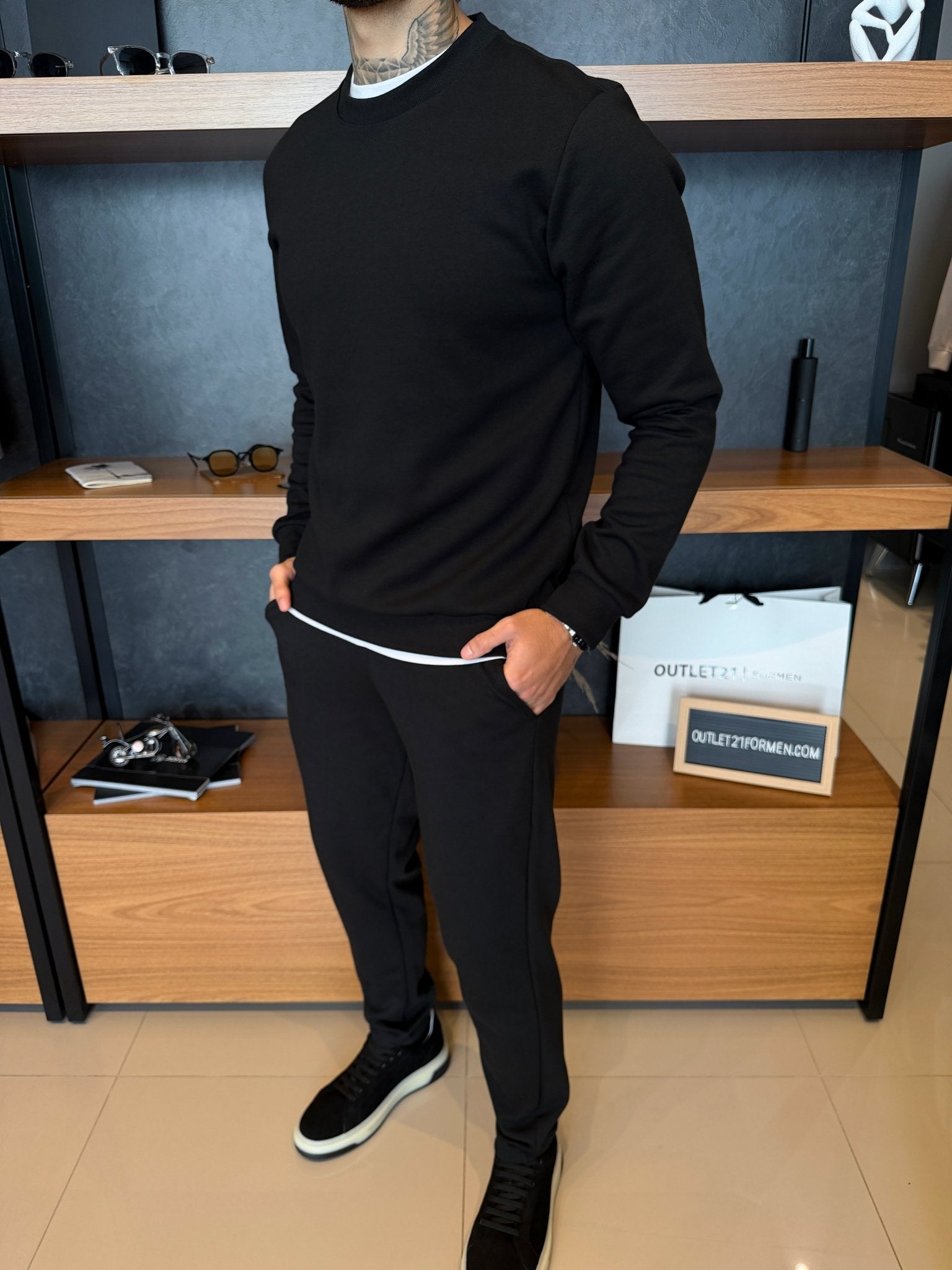 Calça Brooklyn Cotton Comfort - Preta