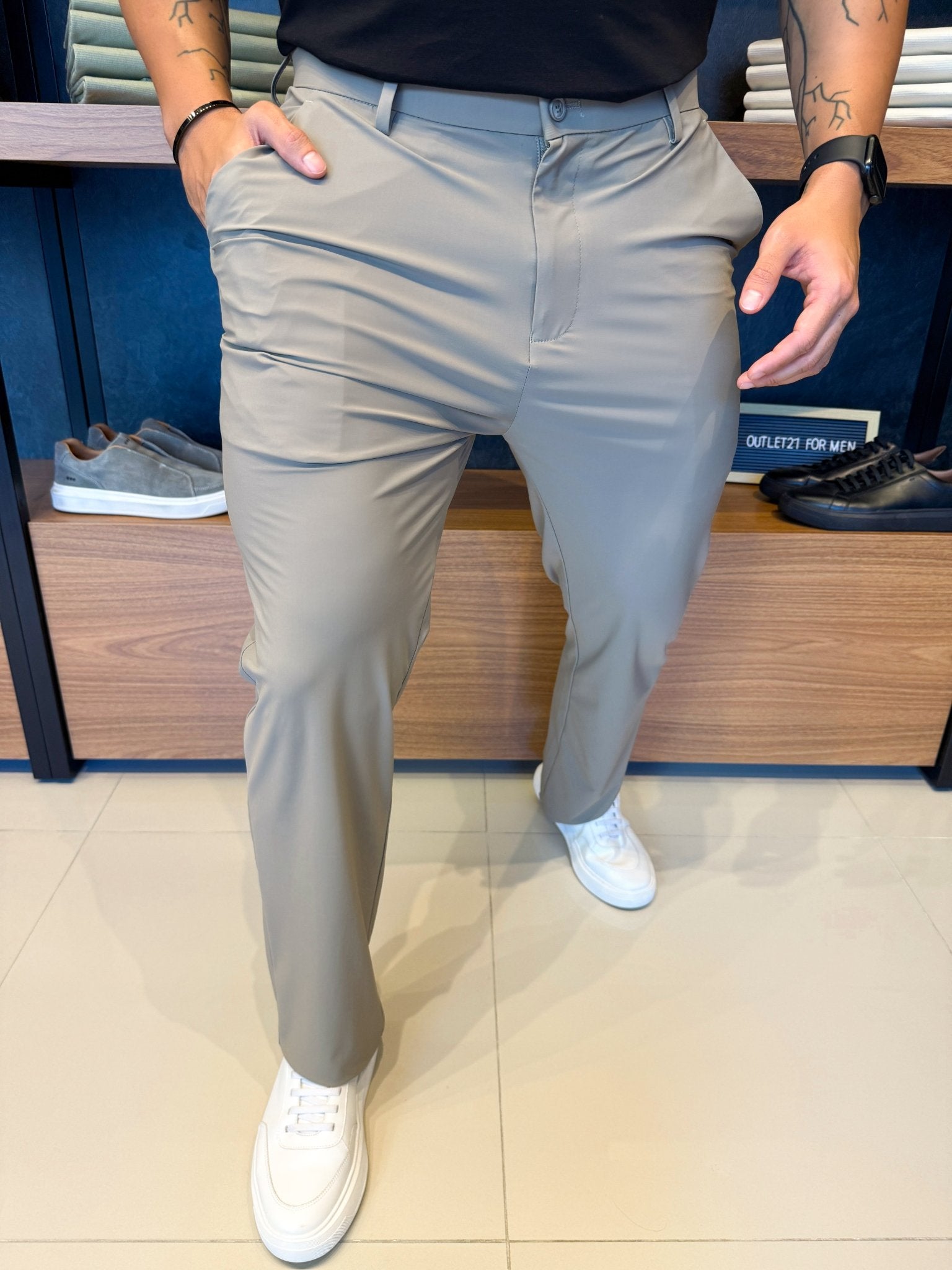 Calça Tech Alfaitaria Khaki