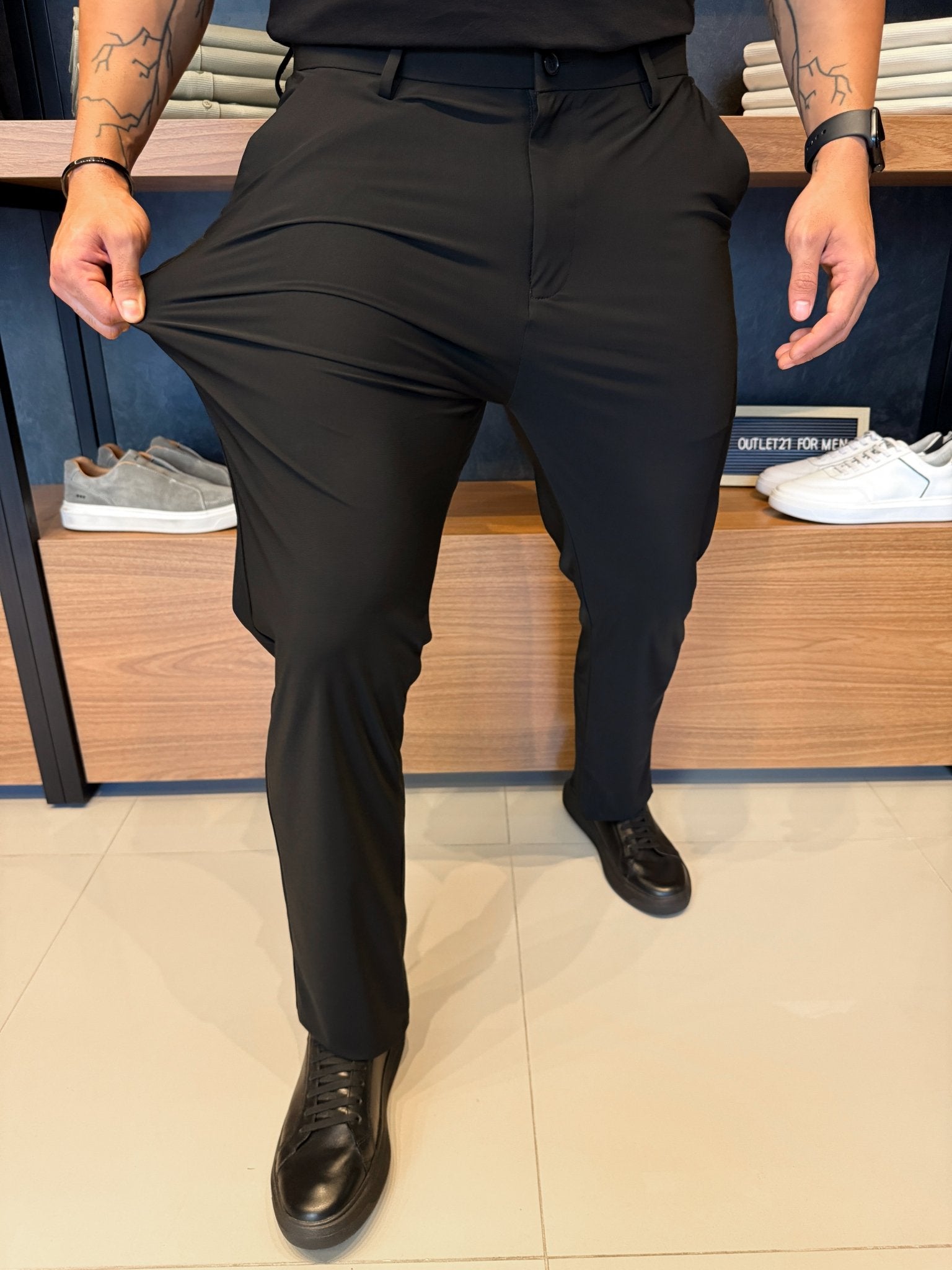 Calça Alfaitaria Tech - Preta