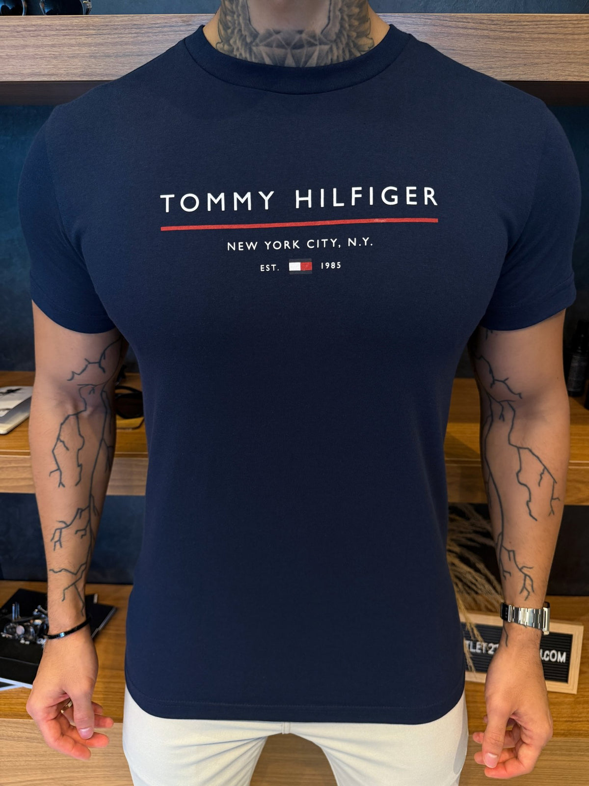 Camiseta Tommy Hilfiger New York City - Marinho