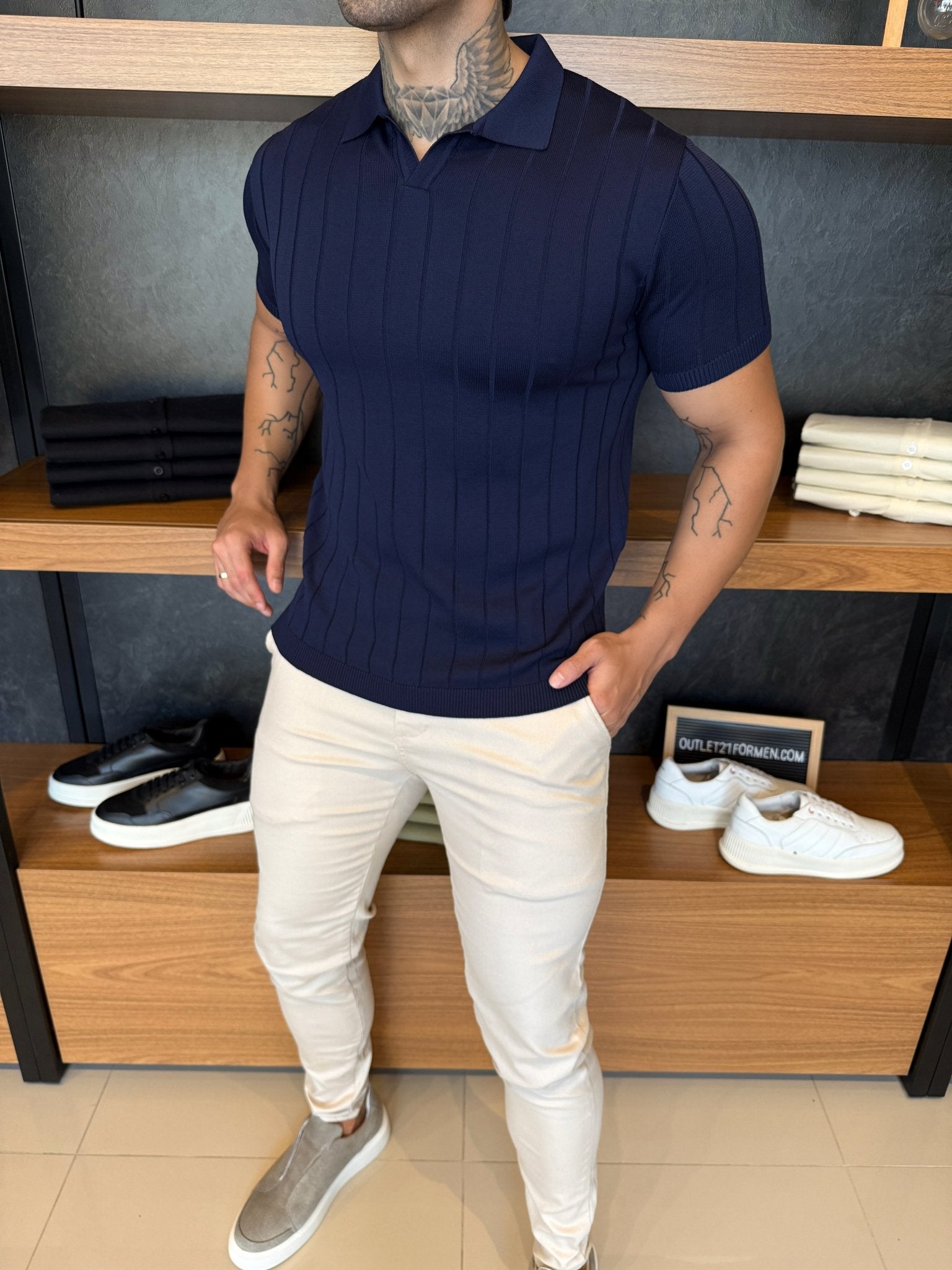 Polo Capri Tricot - Marinho