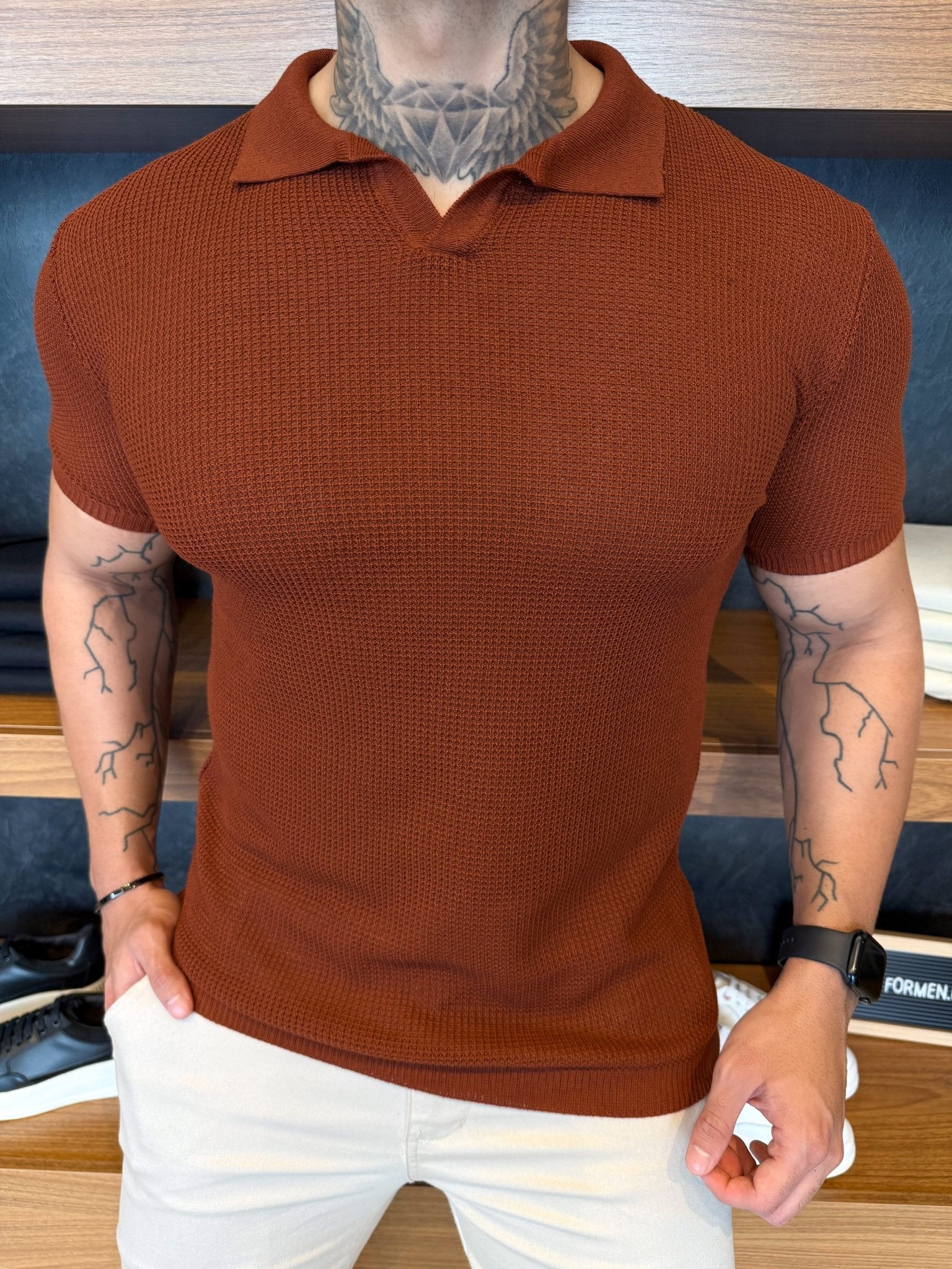 Polo Verona Tricot - Terracota