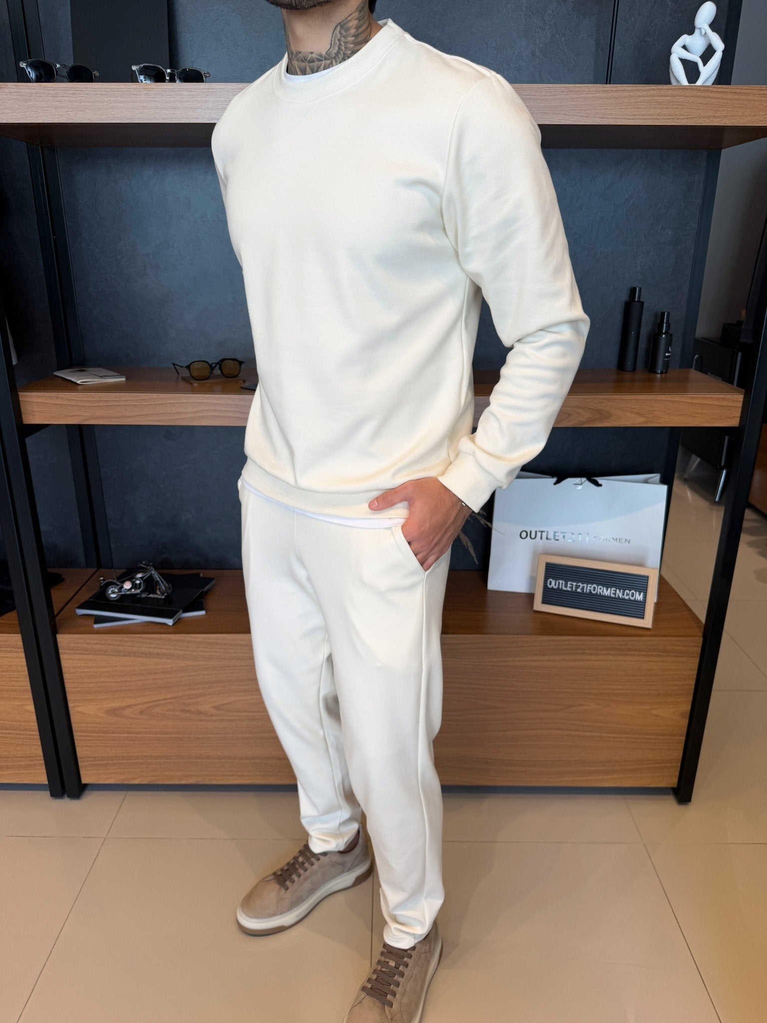 Suéter Brooklyn Cotton Comfort - Off White