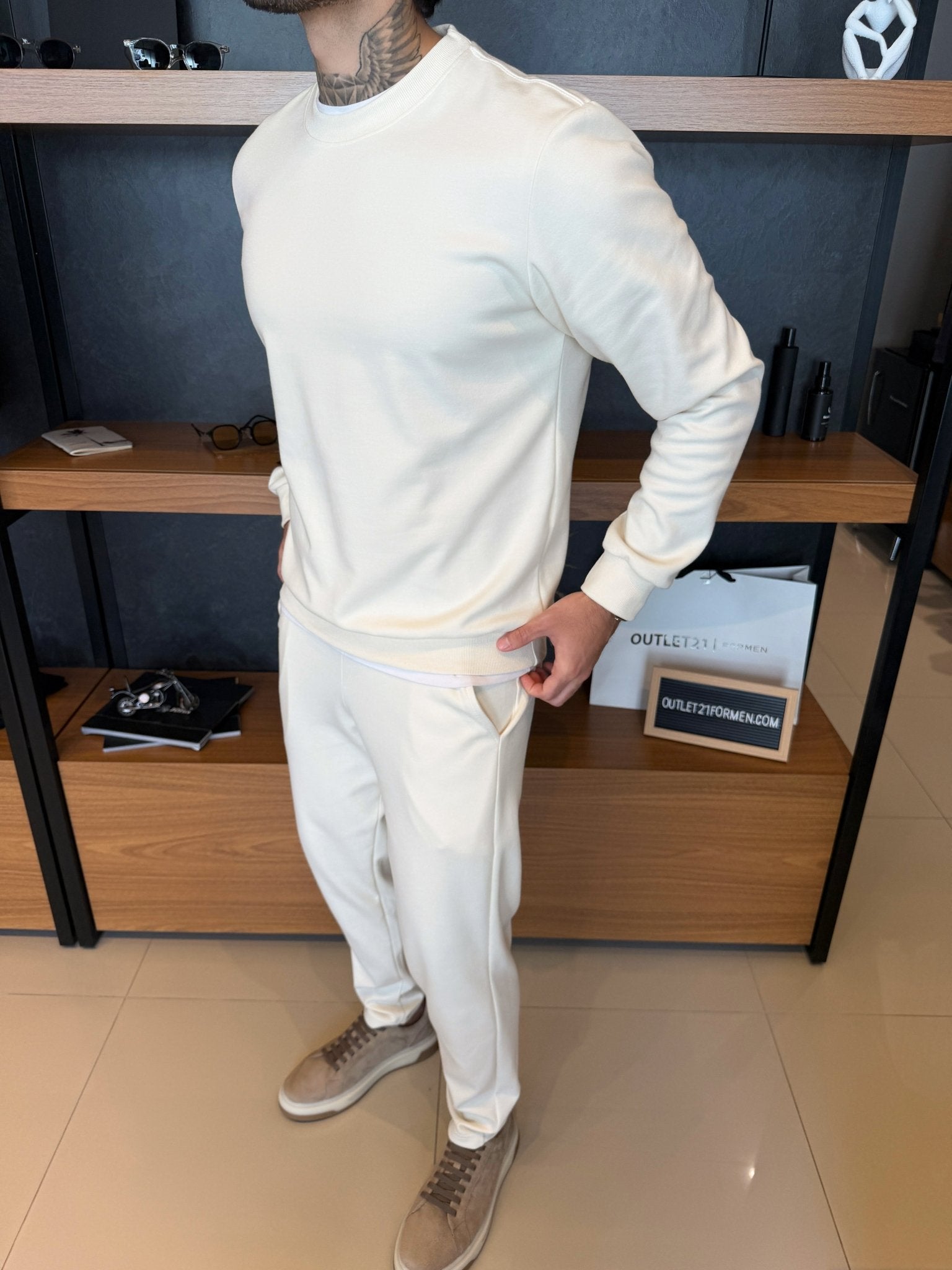 Suéter Brooklyn Cotton Comfort - Off White