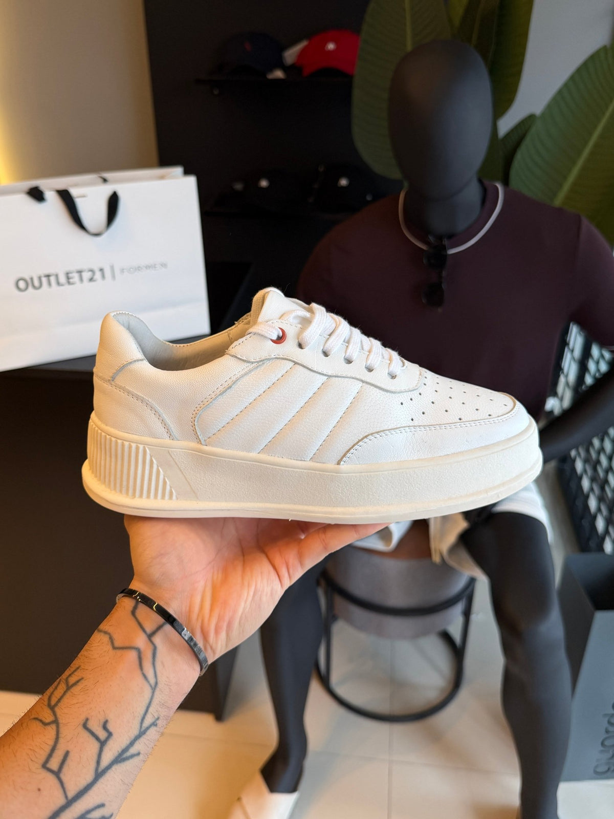 Tênis Casual - Branco