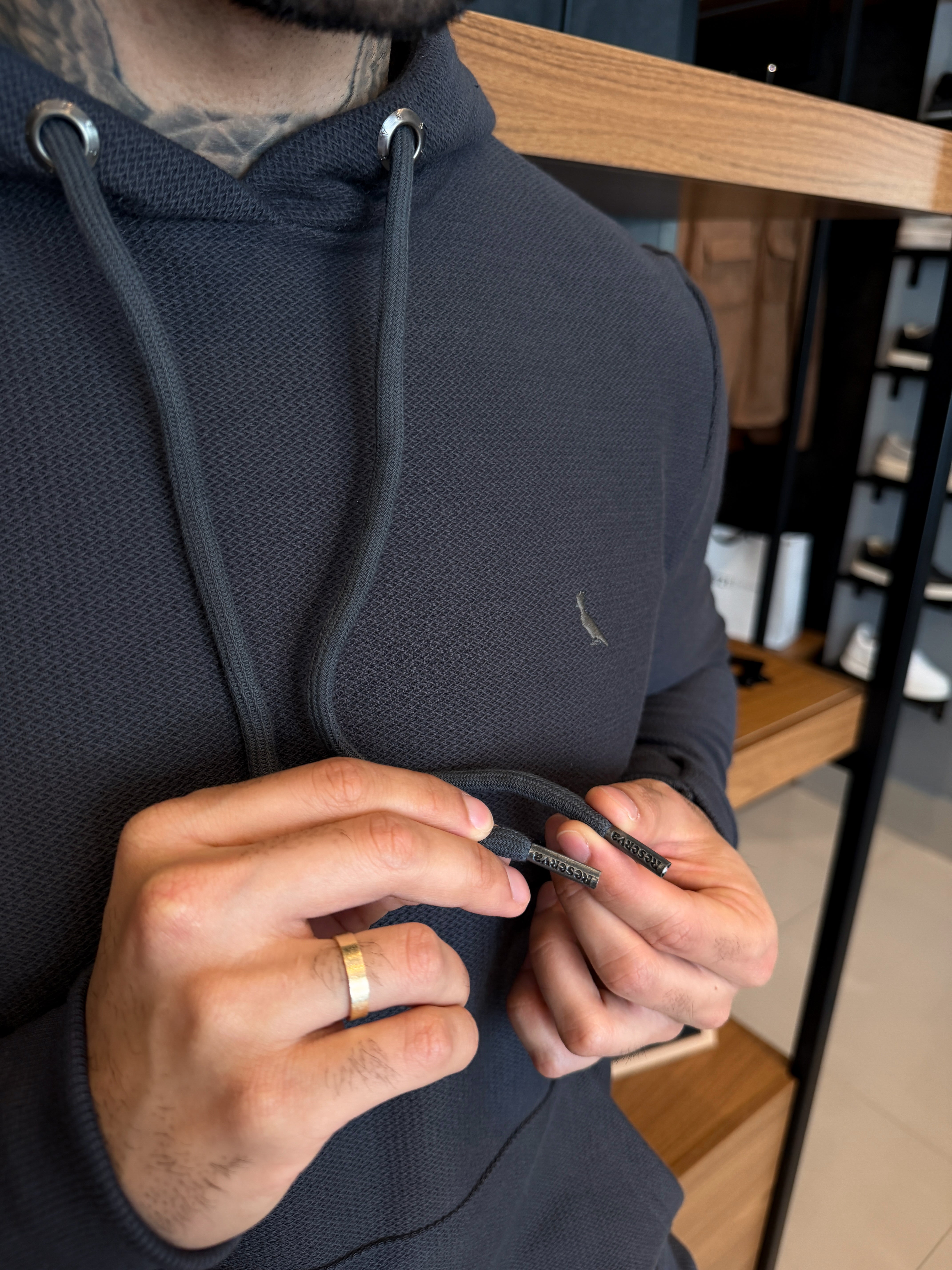 Casaco Reserva Hoodie Jalapão - Cinza