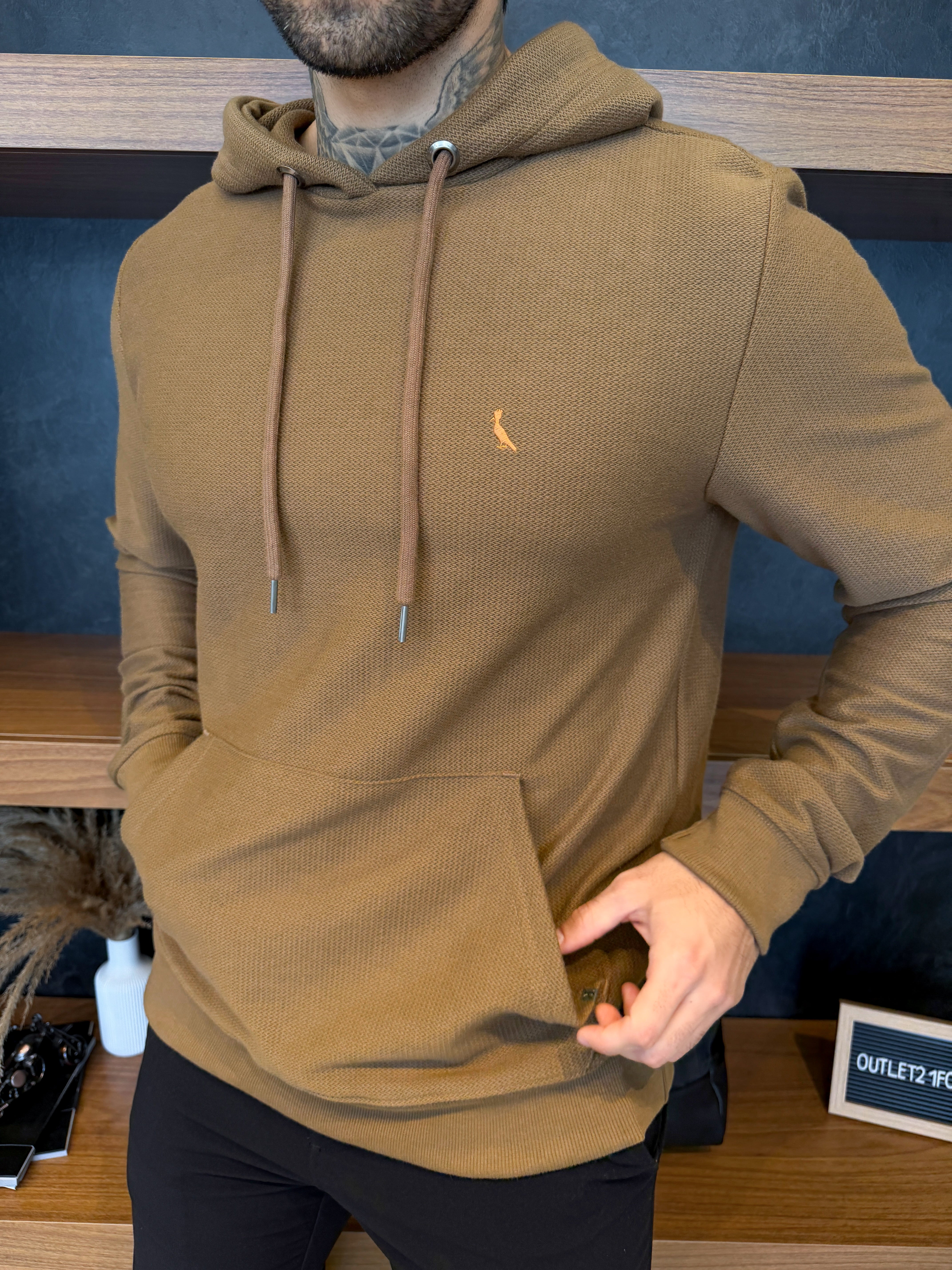 Casaco Reserva Hoodie Jalapão - Caramelo