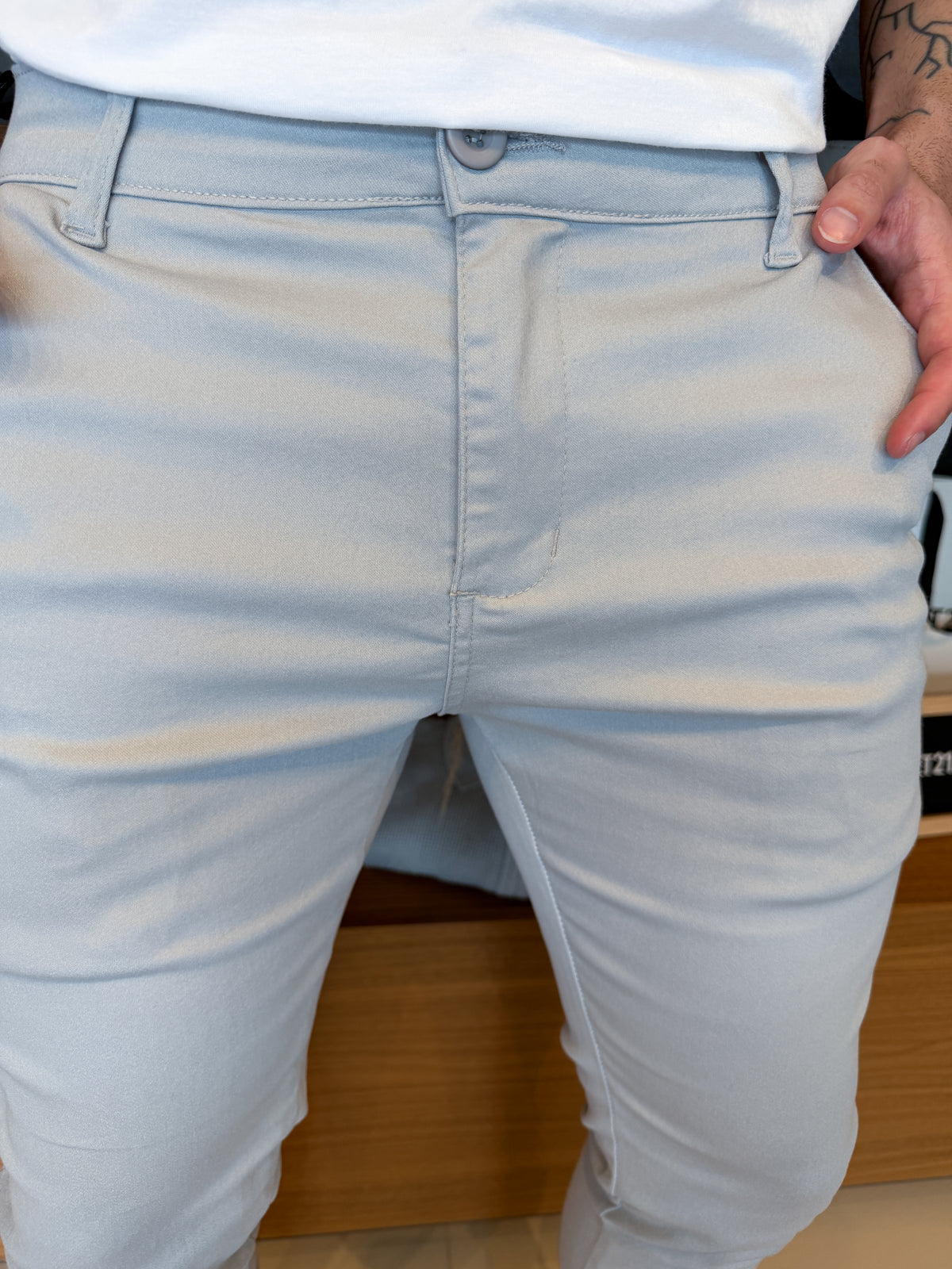 Calça Alfaiataria Milano - Cinza