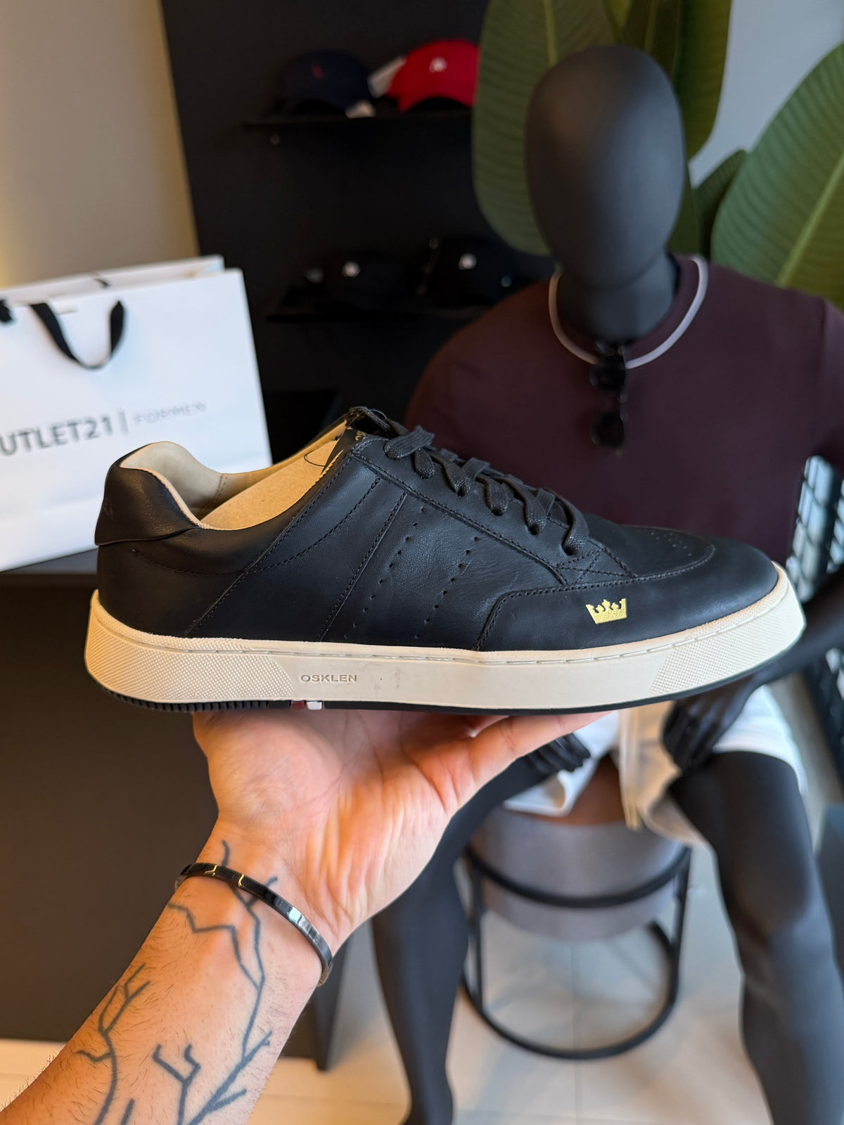Tênis Osklen Soho Couro Preto