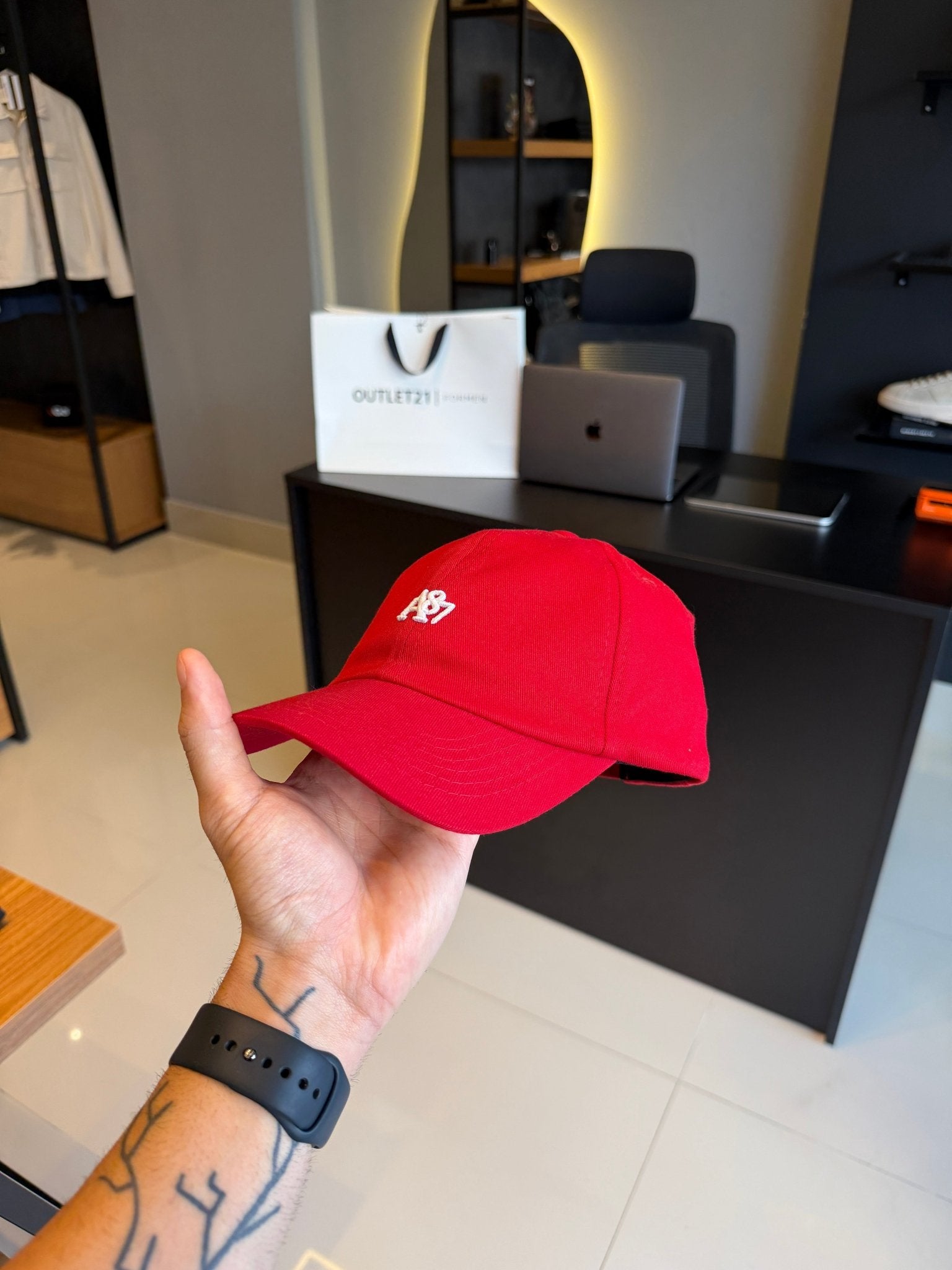 Boné Aeropostale A87 - Vermelho