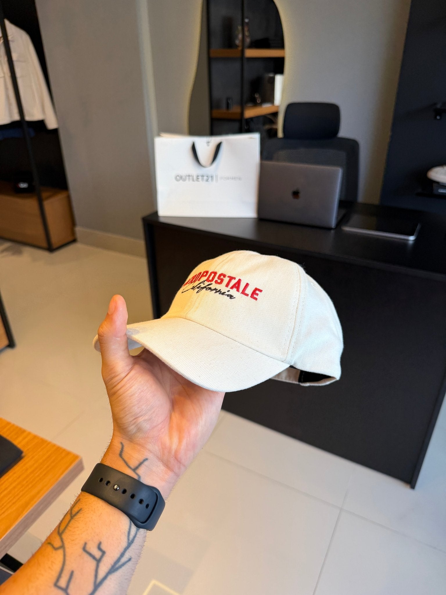 Boné Aeropostale California - Bege