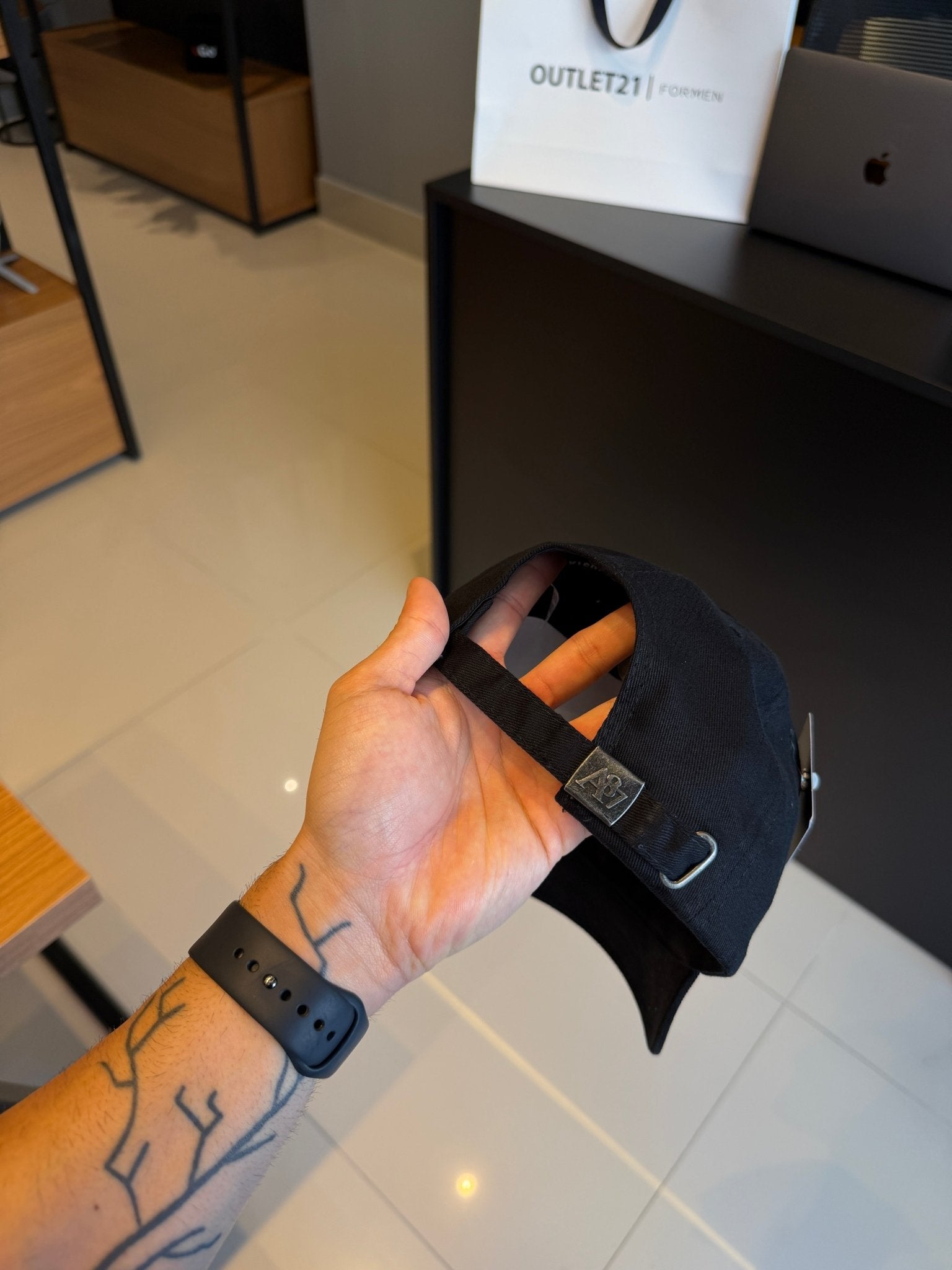 Boné Aeropostale NY 1987 - Preto