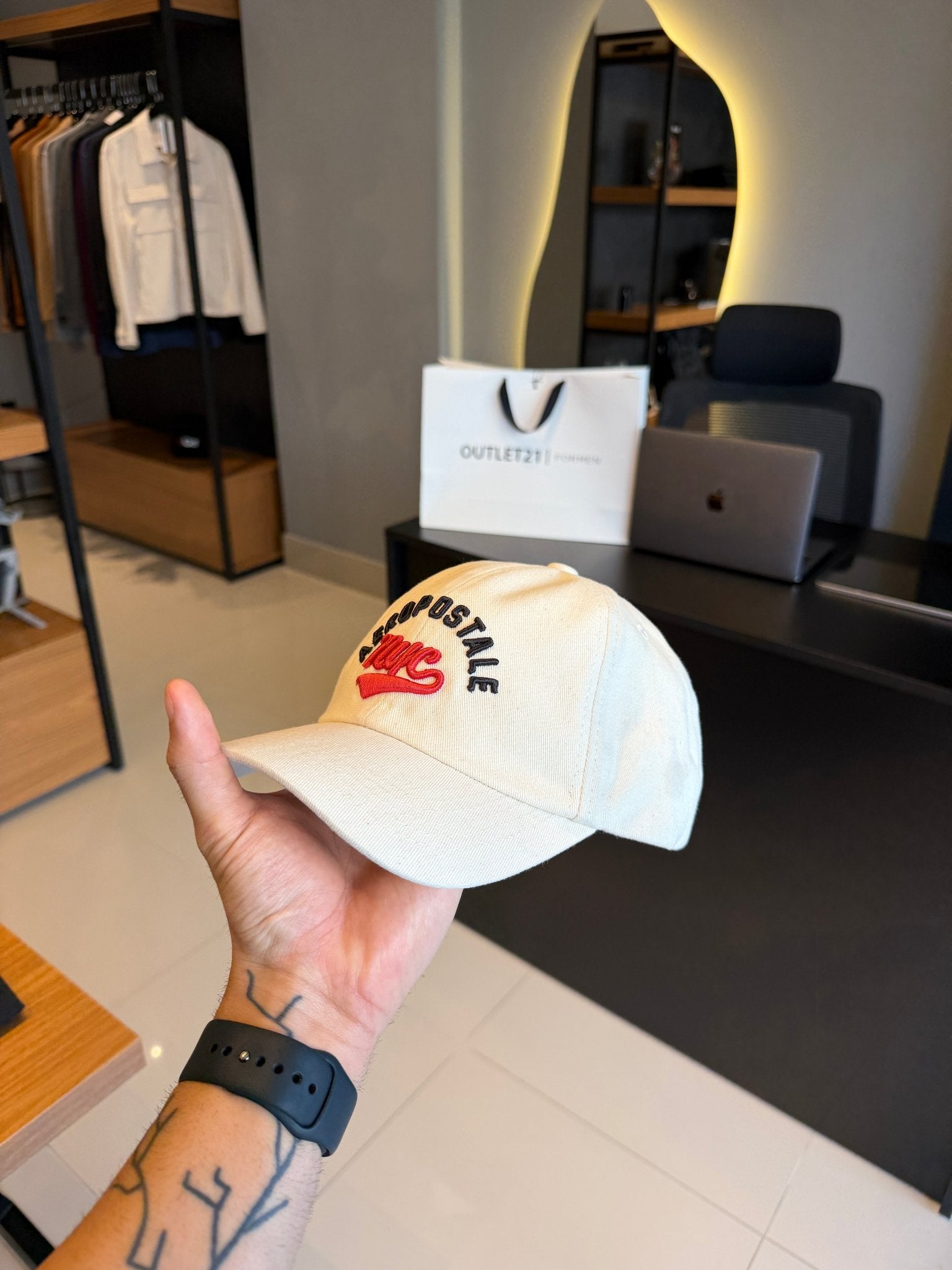 Boné Aeropostale NYC - Bege