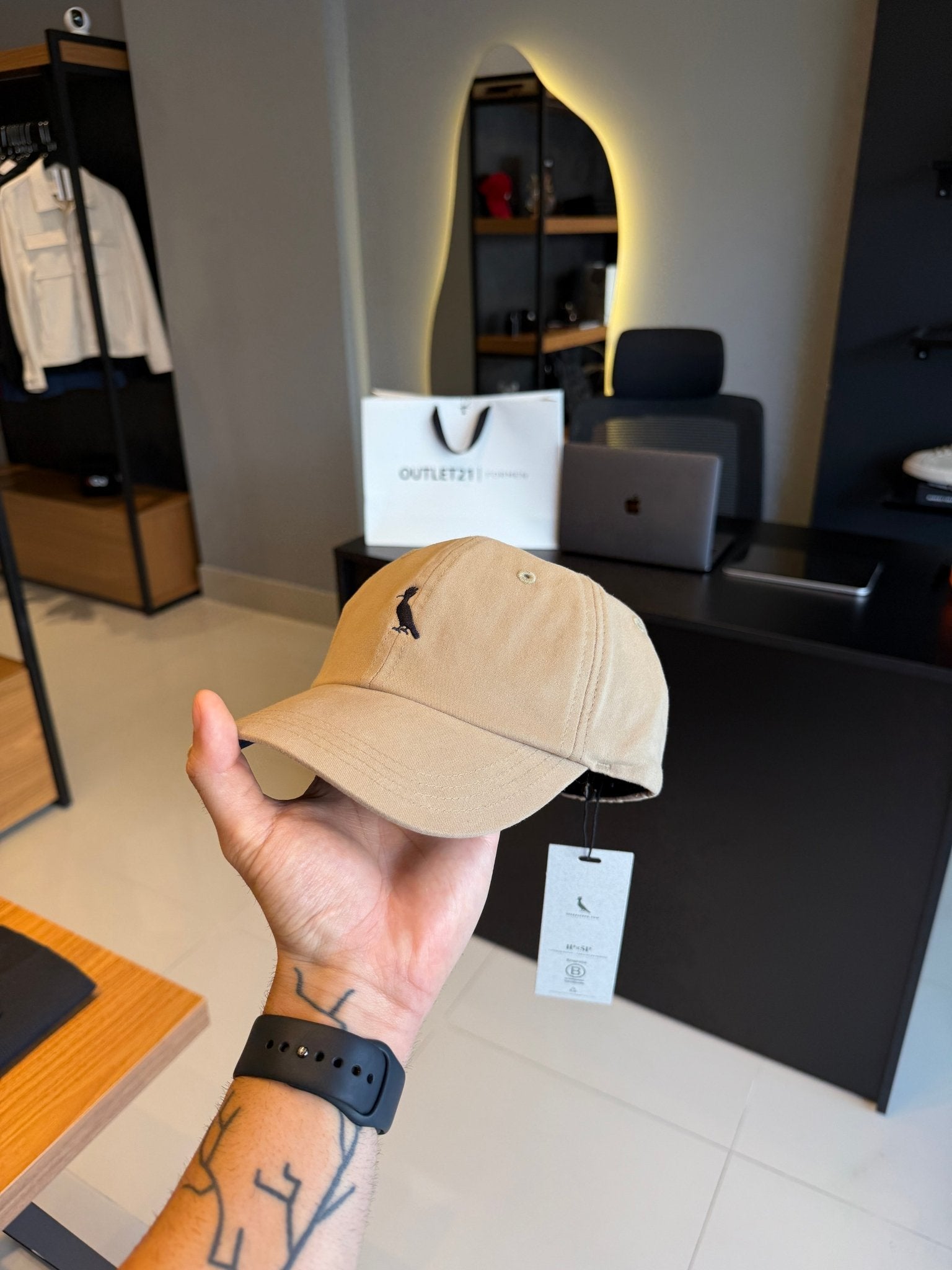 Boné Sarja Reserva - khaki