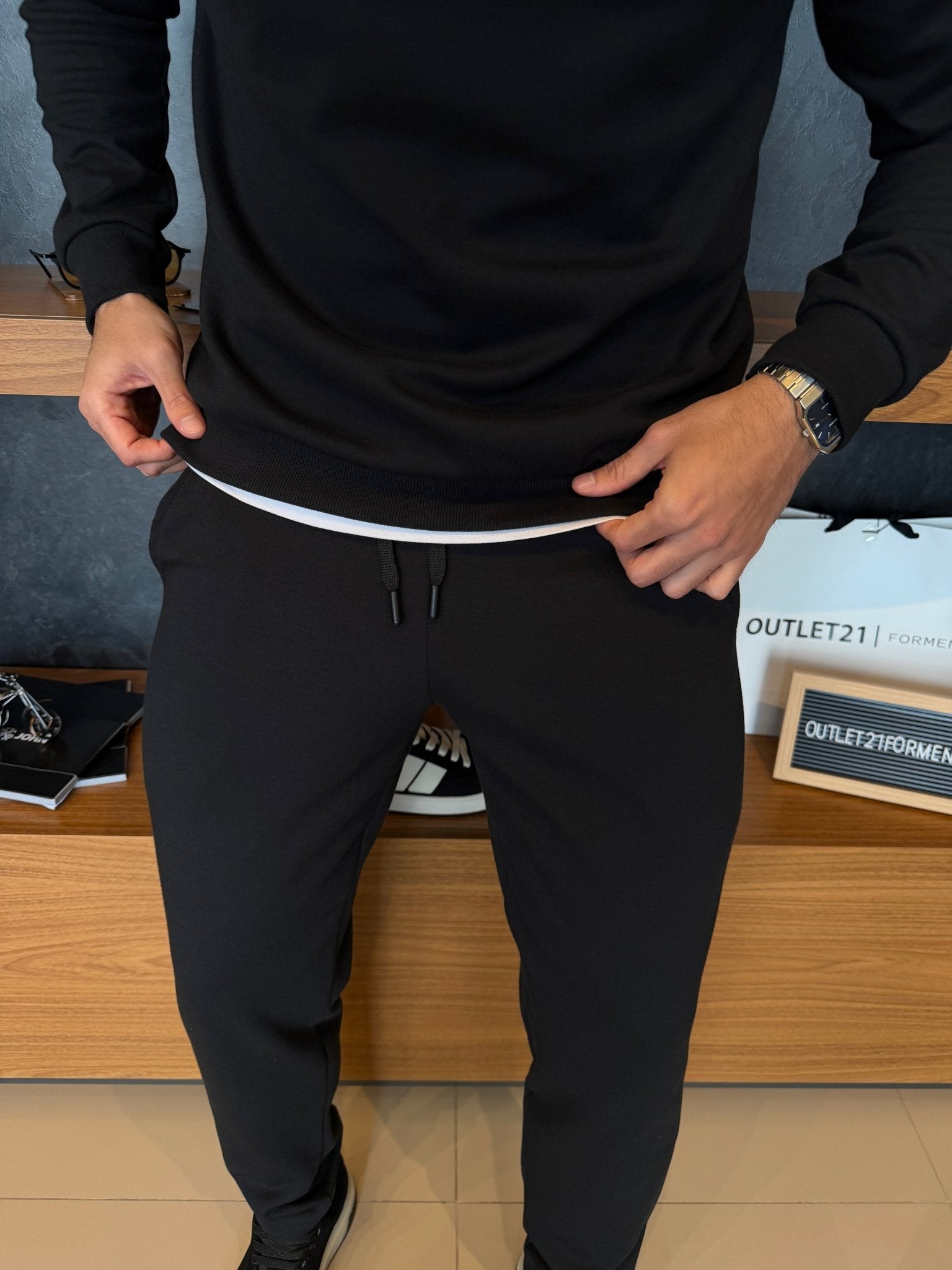 Calça Brooklyn Cotton Comfort - Preta