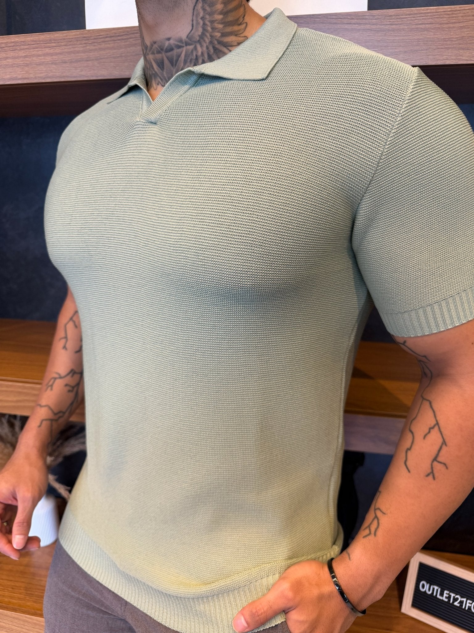 Polo Noah Tricot - Verde Claro