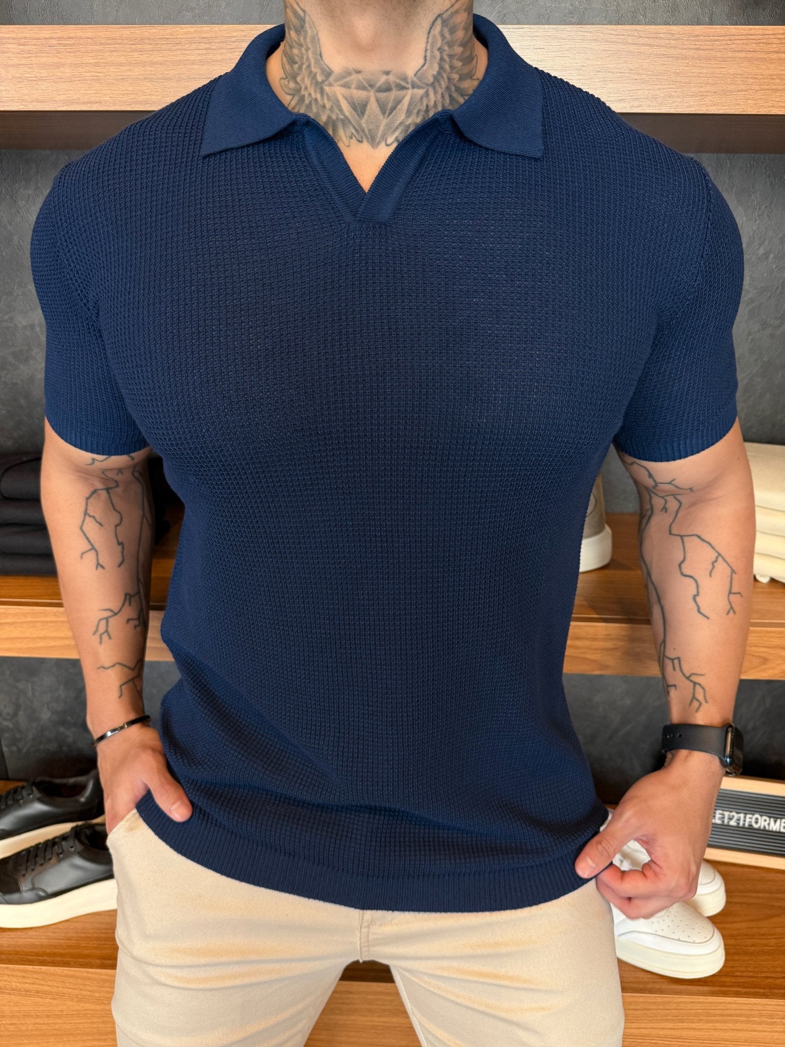 Polo Verona Tricot - Marinho