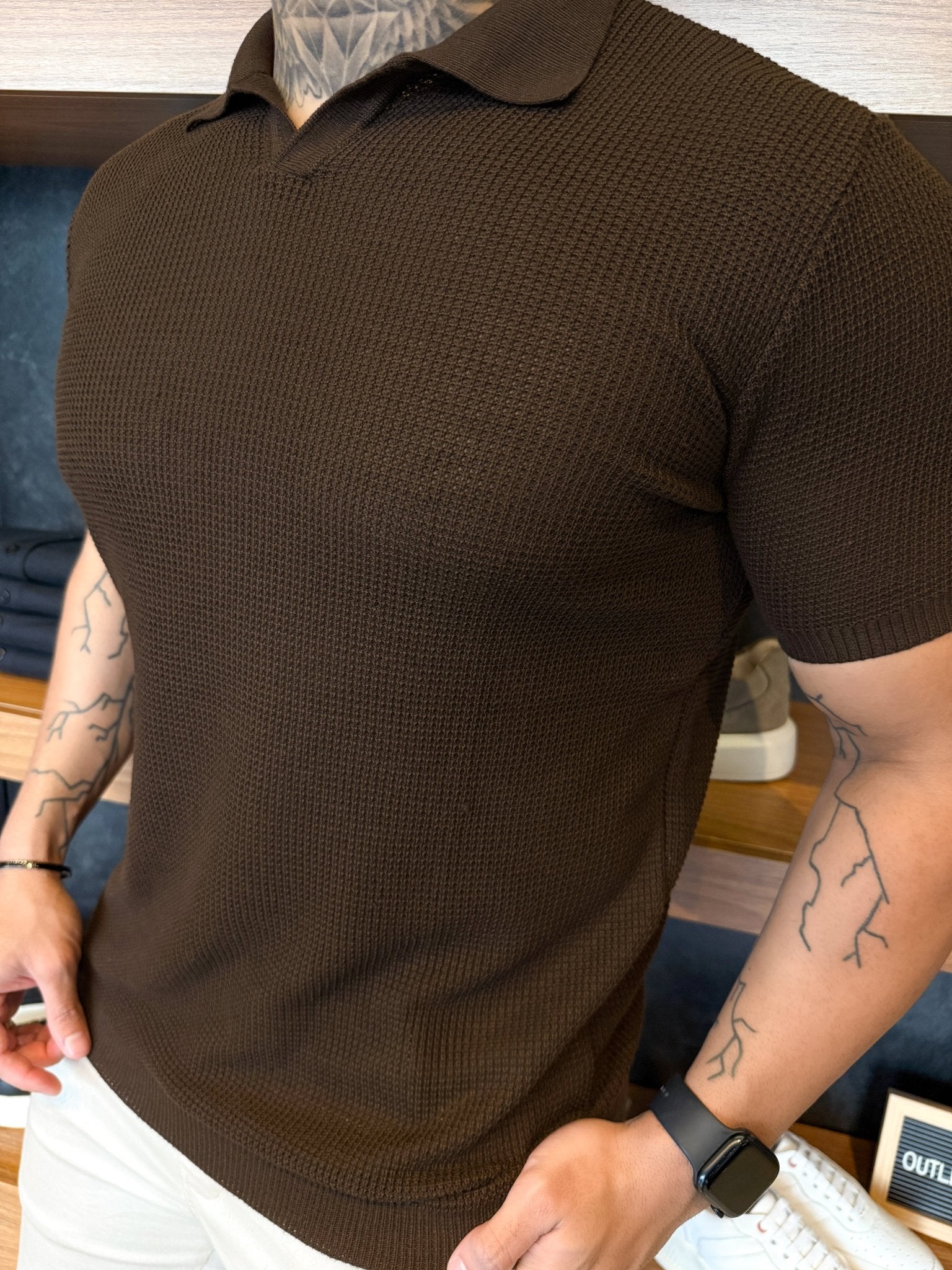 Polo Verona Tricot - Marrom