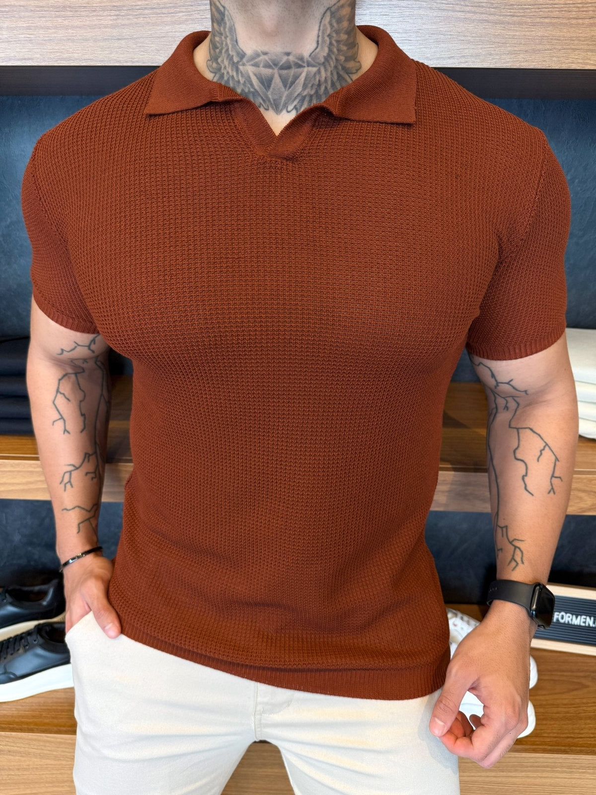 Polo Verona Tricot - Terracota
